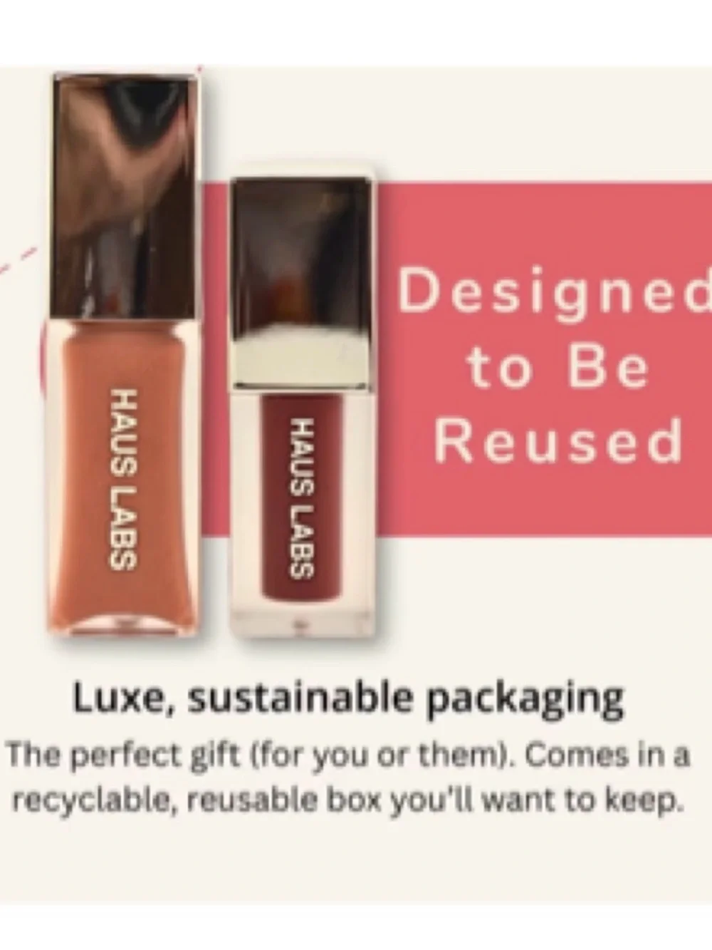 HAUS LABS LIMITED EDITION PHD HYBRID INNOVATION PLUMPING LIP GLAZE DUO SET